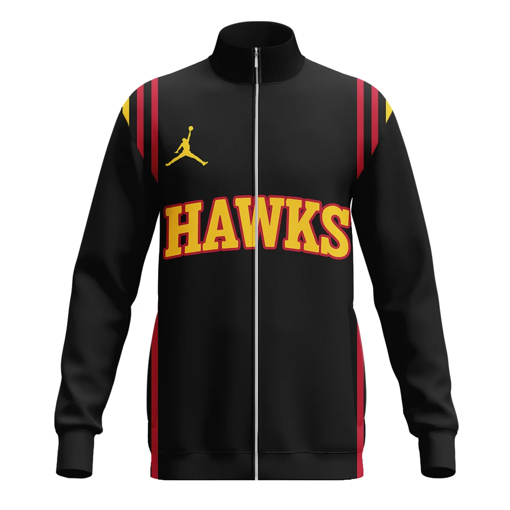 Basketball Fans Stand Collar Jacket, Durable Style Jacket for Supporters HVN1277 - Image 2