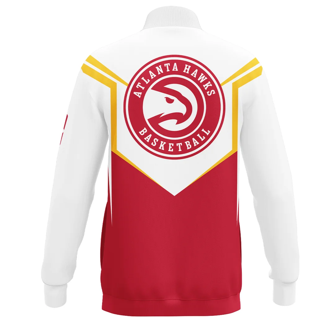 Basketball Fans Stand Collar Jacket, Sport Lifestyle Premium Comfort Jacket HVN1279 - Image 3