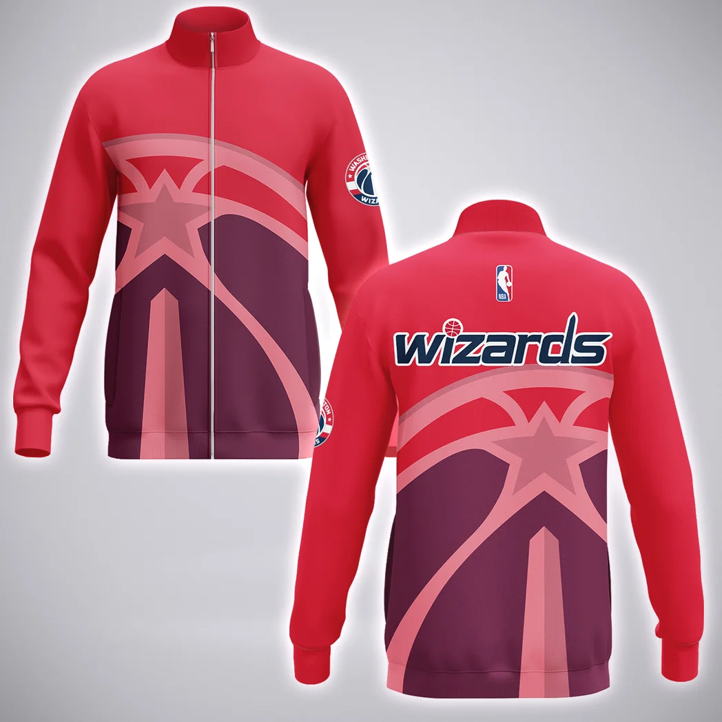 Basketball Lifestyle Fans Stand Collar Jacket, Bold Game Day Spirit Jacket HVN1278