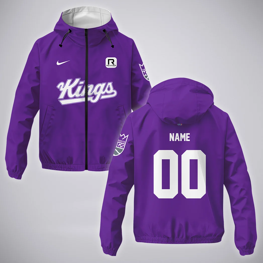 Basketball Lifestyle Fans Windbreaker Jacket, Game Day Waterproof Jacket HVN1280