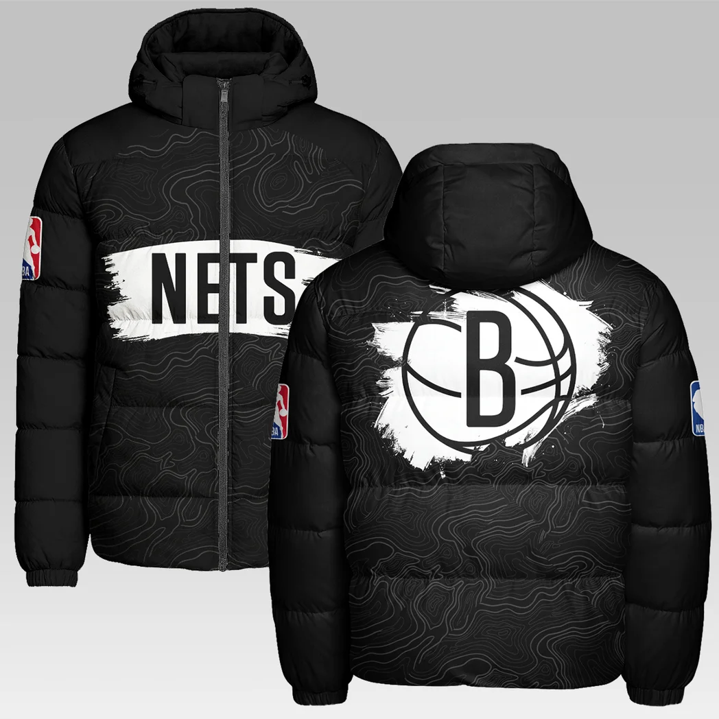 Basketball Passion Crew Hooded Cotton Jacket, Bold Game Day Jacket HVN1276