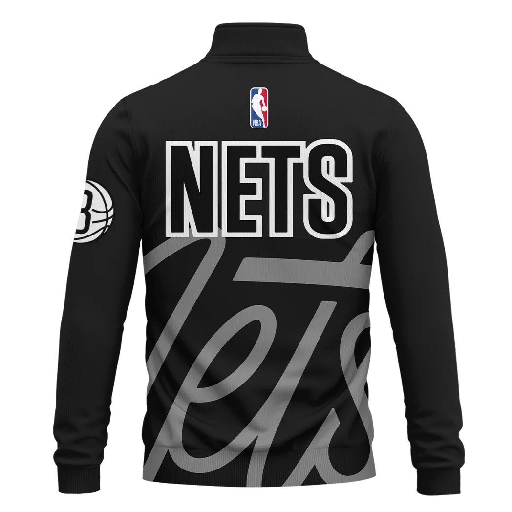 Basketball Passion Crew Quarter-Zip Sweatshirt, Everyday Sport Fan Comfort HVN1278 - Image 3
