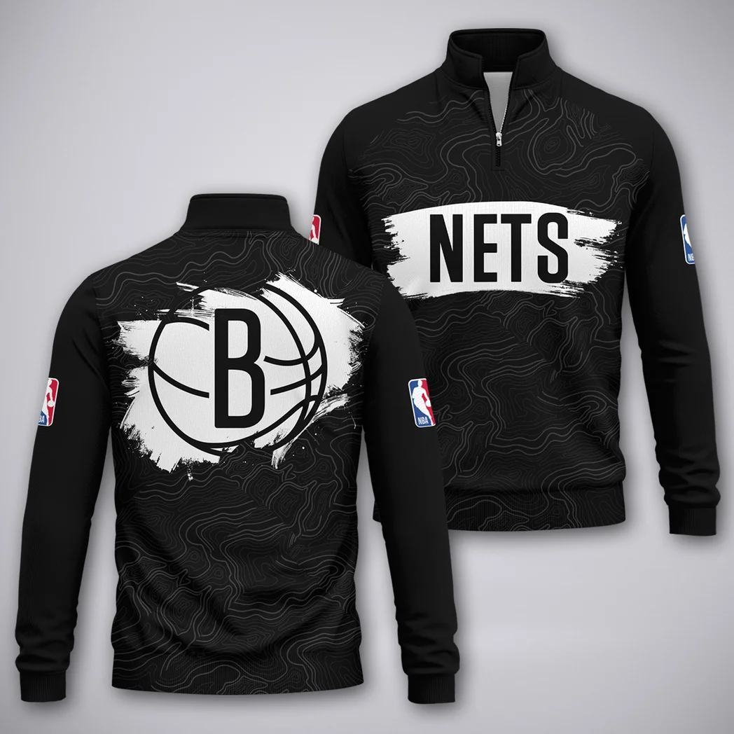 Basketball Passion Crew Quarter-Zip Sweatshirt, Lifestyle Quarter-Zip for Fans HVN1276