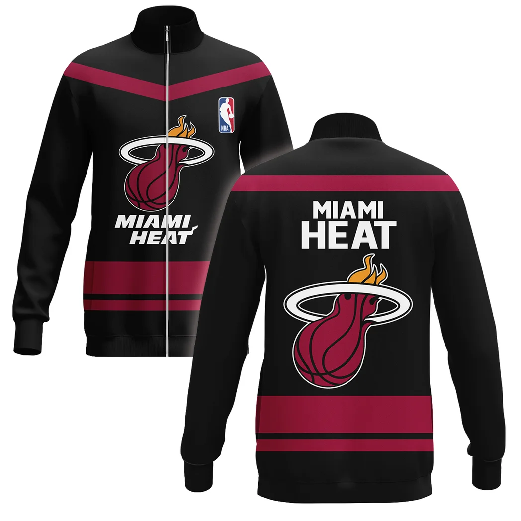 Basketball Passion Fans Stand Collar Jacket, All-Day Comfort Fan Passion Jacket HVN1055MH