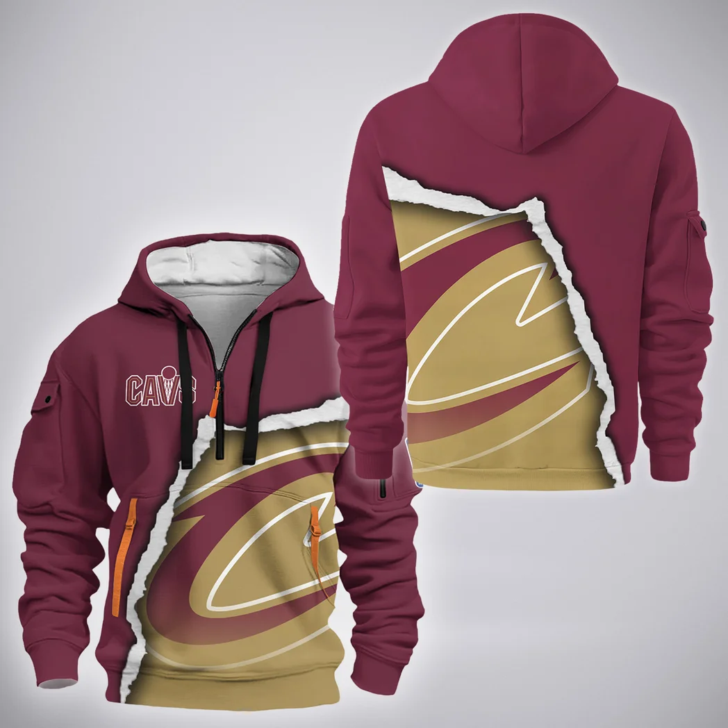 Basketball Pride Hoodie Half Zip 3D, Lifestyle Fan Half-Zip Hoodie HVN1273