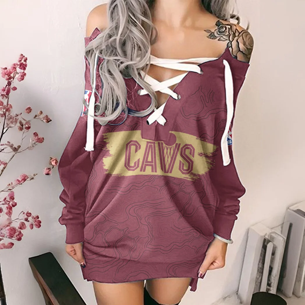 Basketball Pride Lace-Up Sweatshirt For Women, Streetwear Lace-Up Hoodie HVN1276