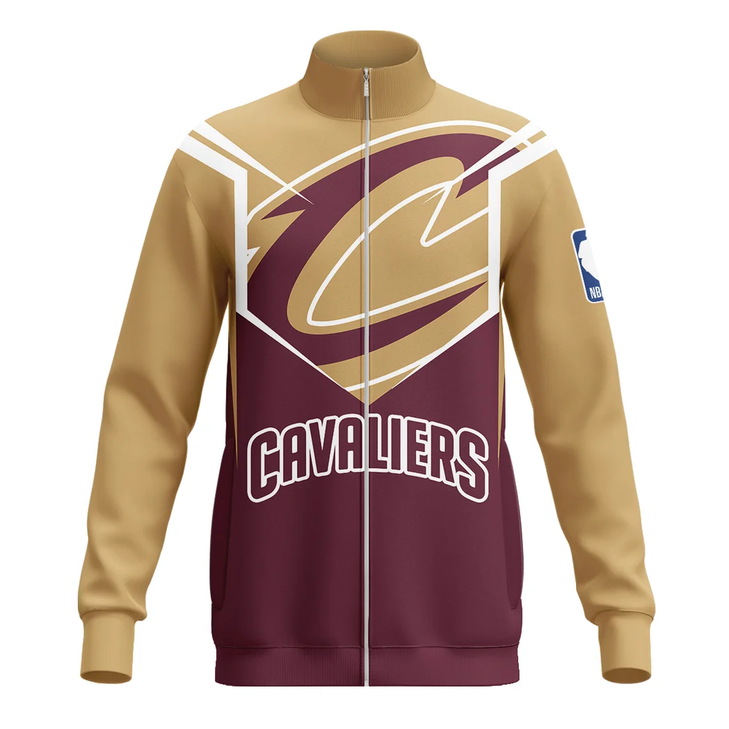 Basketball Pride Stand Collar Jacket, Bold Game Day Spirit Jacket HVN1279 - Image 2