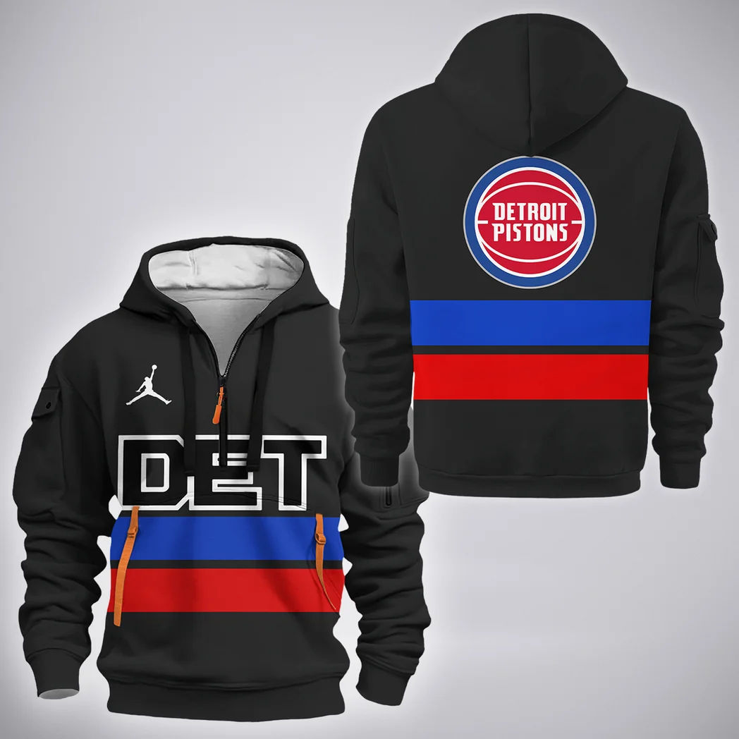 Basketball Spirit Crew Hoodie Half Zip 3D, Sport Spirit Hoodie HVN1277