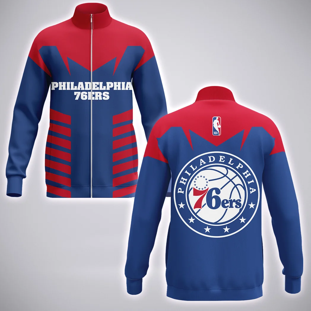 Basketball Support Crew Stand Collar Jacket, Stylish Jacket for True Fans HVN1272
