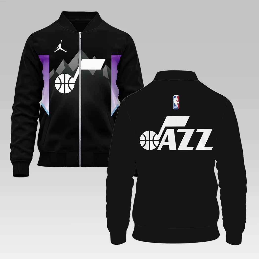 Basketball Support Squad Bomber Jacket, Personalized Bomber Jacket Fans HVN1277