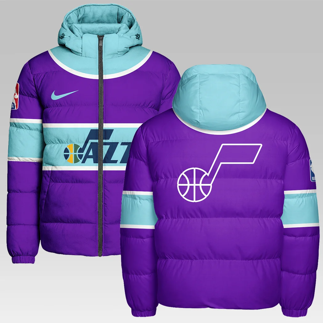 Basketball Support Squad Hooded Cotton Jacket, Bold Game Day Jacket HVN1275