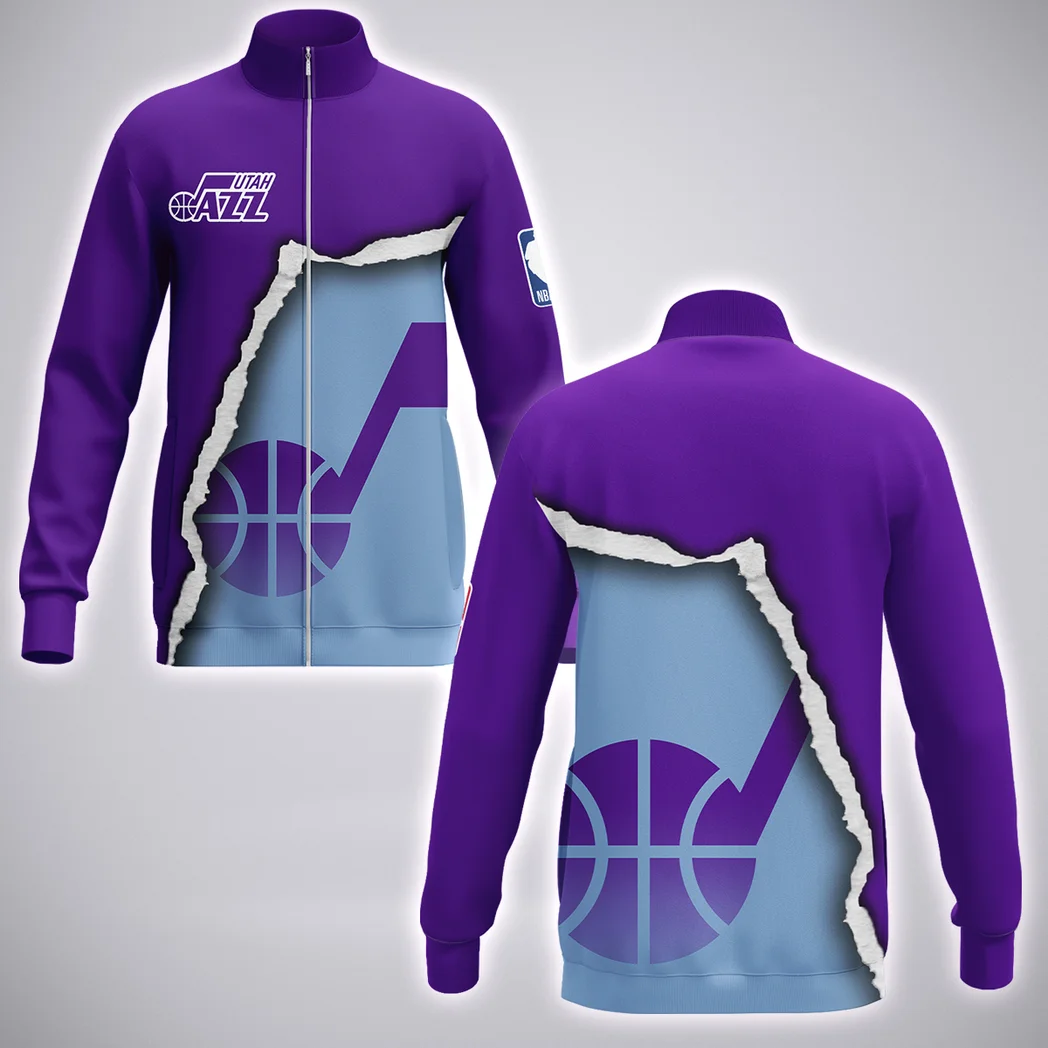 Basketball Support Squad Stand Collar Jacket, Premium Jacket for Sport Fans HVN1273