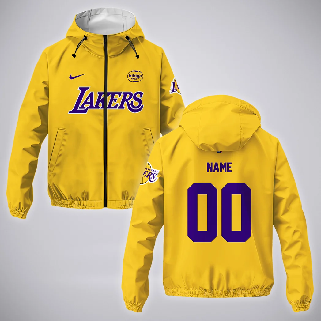 Basketball Support Squad Windbreaker Jacket, Bold Spirit Waterproof HVN1280