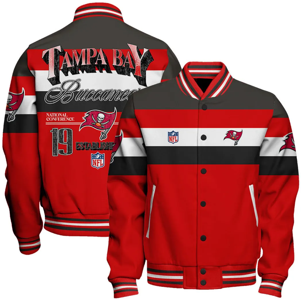 Bay Fans Baseball Jacket, Everyday Varsity Fan Gear NFL550