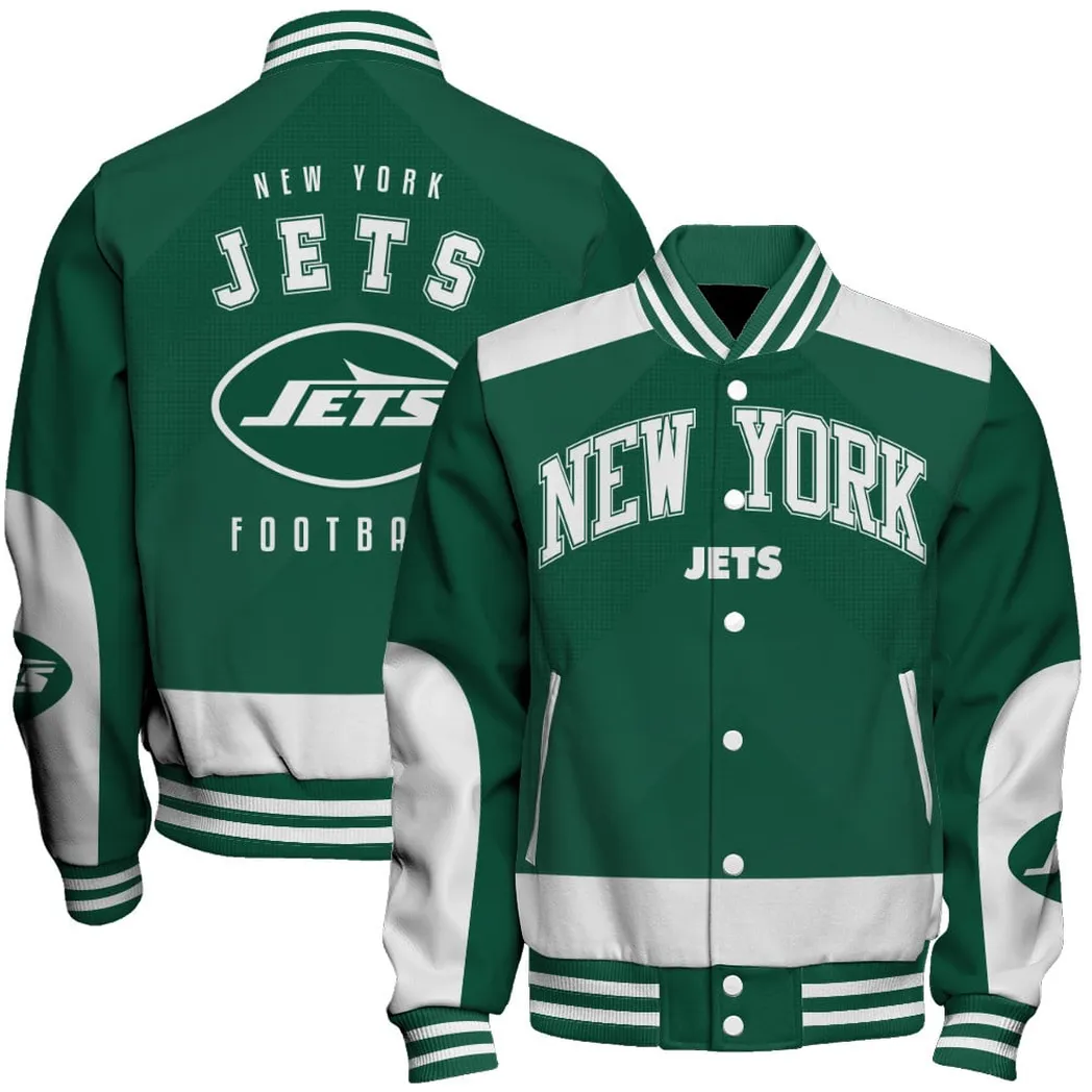 Big Apple Squad Baseball Jacket, Cold Match-Day Jacket NFL550
