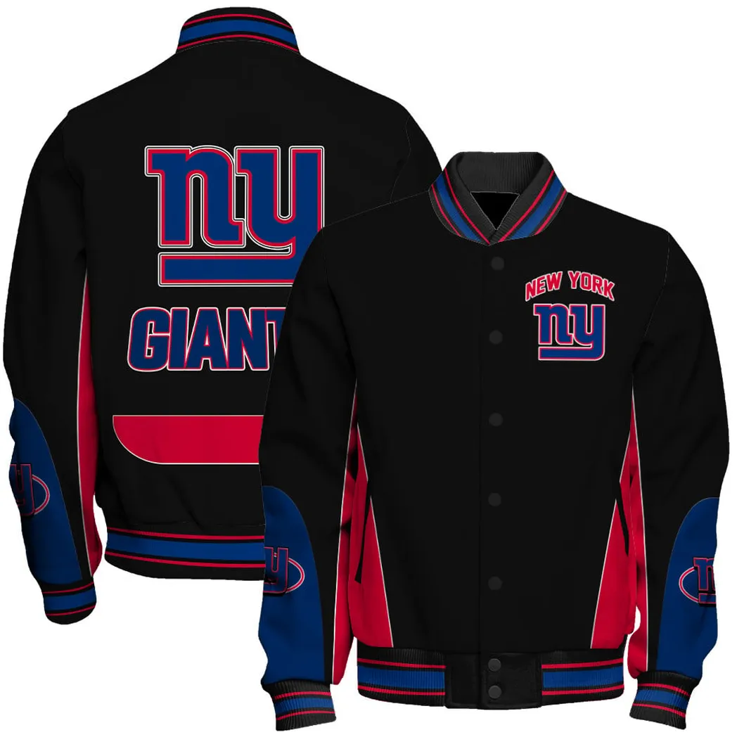 Big Apple Squad Baseball Jacket, Performance Fan Varsity Jacket NFL550