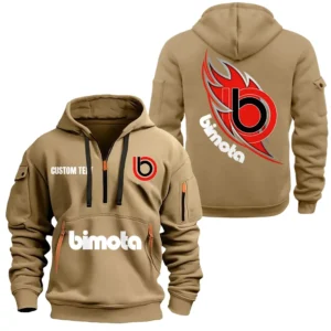 Hoodie Half Zipper Exclusive Logo Gift For Sportbike Enthusiasts CAR170 - Khaki