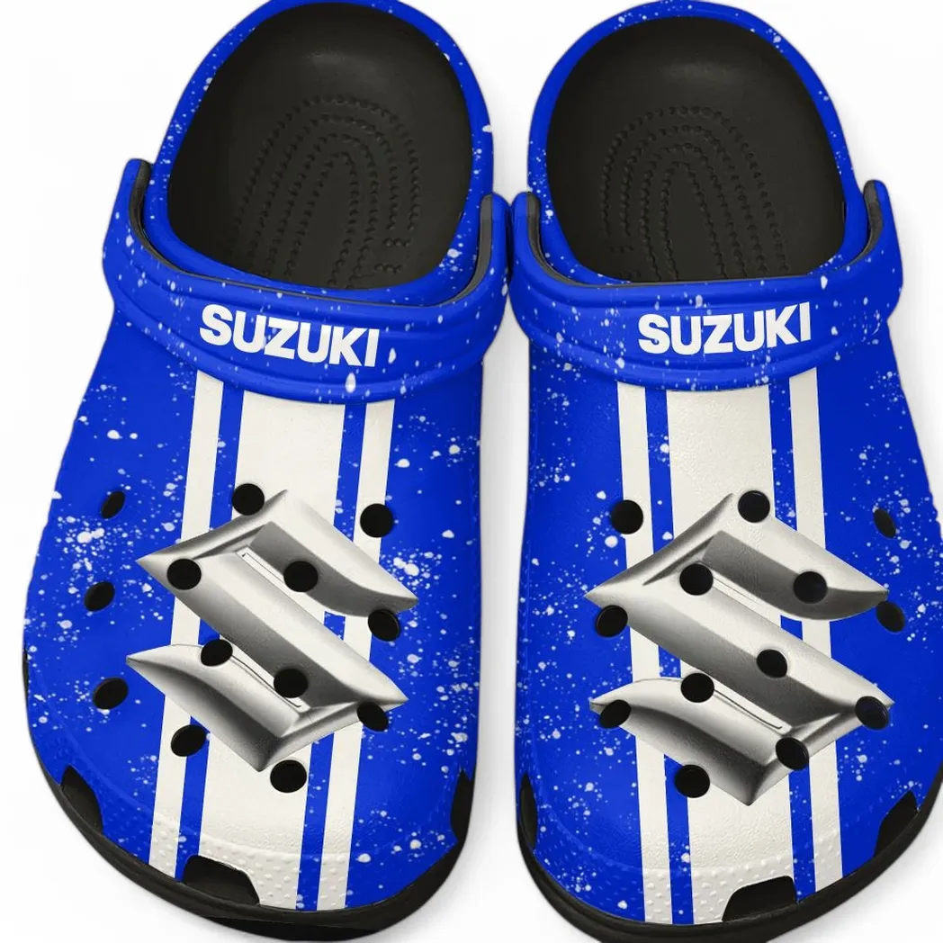 Black Custom Sporty Hatchback All Over Print Clog, Car Culture Inspired Footwear Gift for Men and Women CAR620
