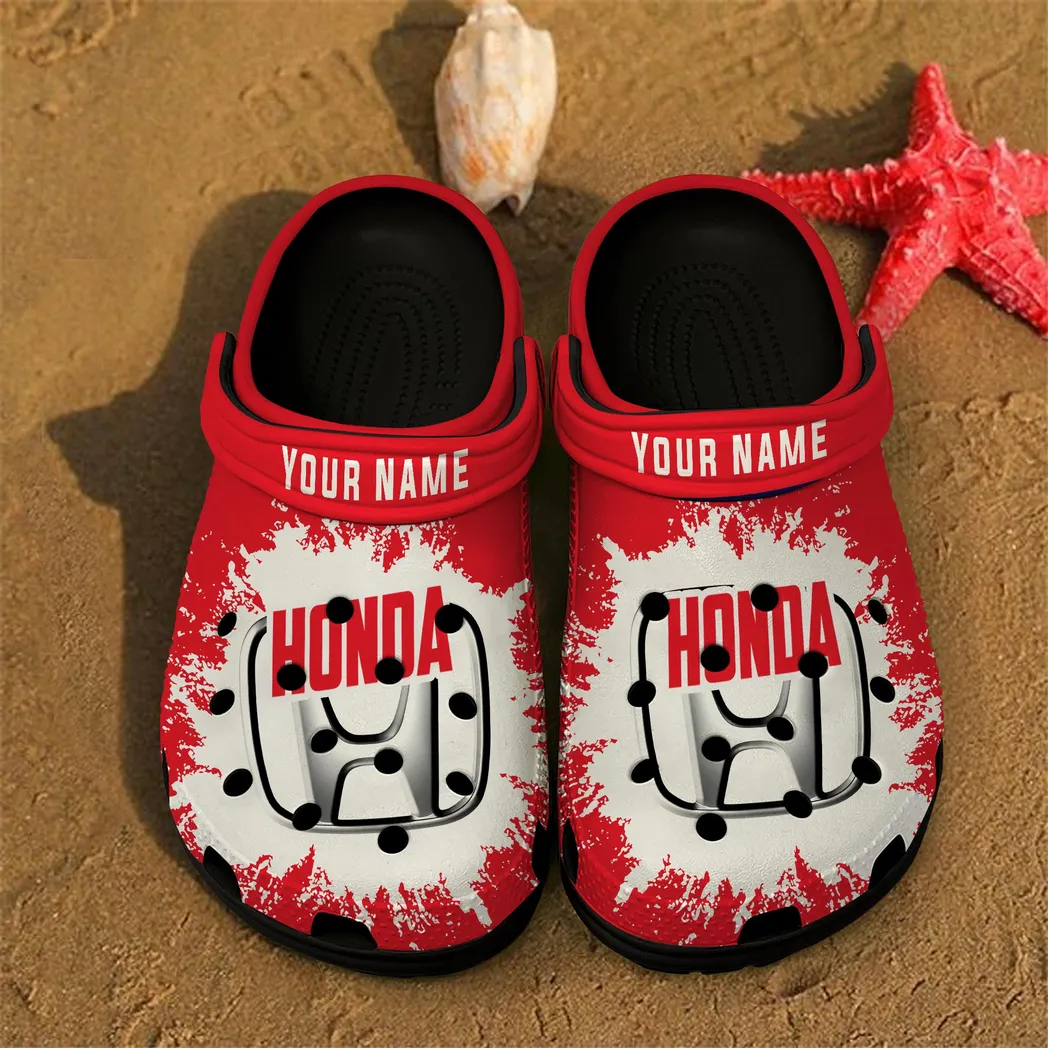 Black Edition Compact Car Inspired All Over Print Clog, Perfect Gift Footwear for Automotive Enthusiasts DCAR46