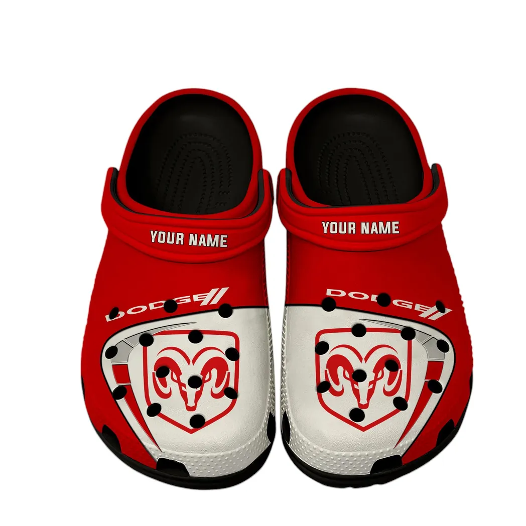 Black Edition Drag Racing Vehicle Inspired All Over Print Clog, Perfect Gift Footwear for Automotive Enthusiasts CAR168