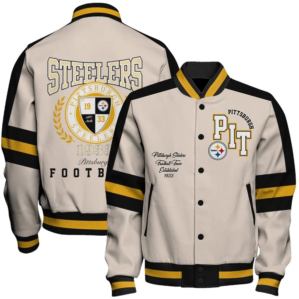 Black Pride Baseball Jacket, Classic Fan Game Jacket NFL550