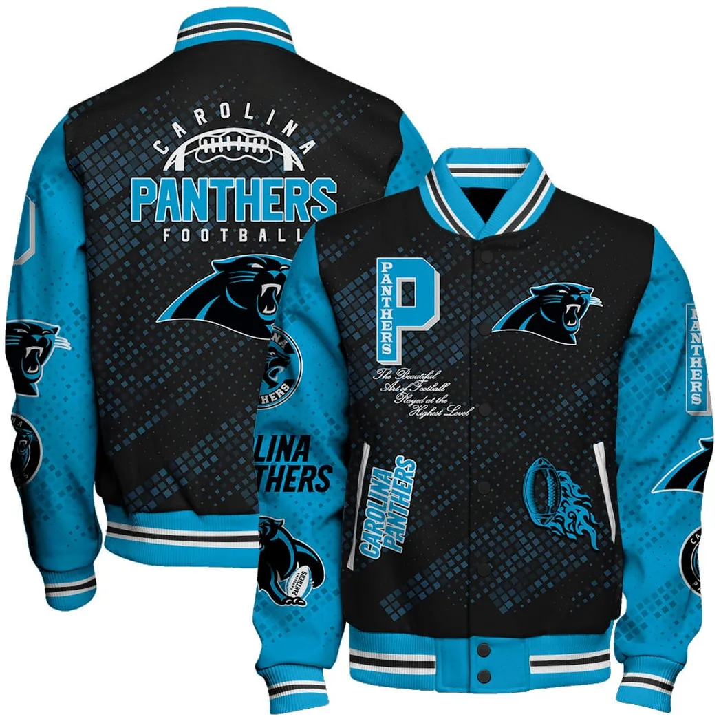 Black Pride Baseball Jacket, Classic Fan Game Jacket NFL550