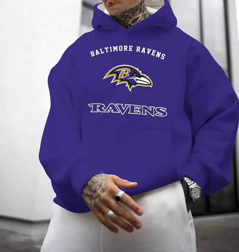 Black Talons Hoodie, Active Spirit Hoodie NFL530 - Image 2