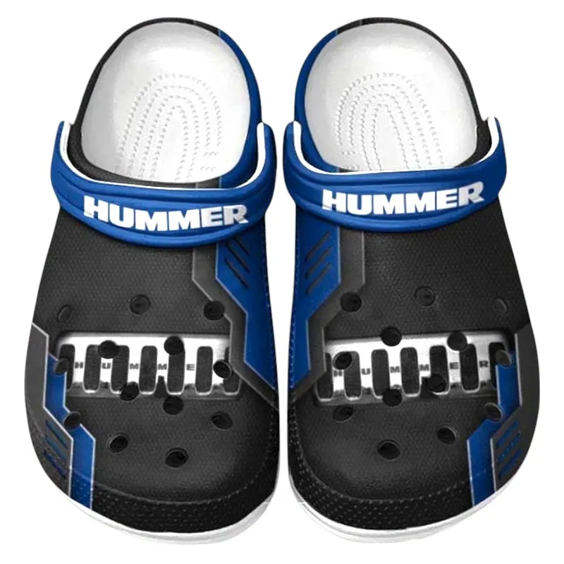 Blue Custom Full-Size SUV All Over Print Clog, Car Culture Inspired Footwear Gift for Men and Women CAR185