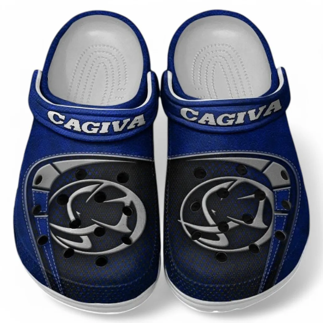 Blue Edition Asian Bike Inspired All Over Print Clog, Perfect Gift Footwear for Automotive Enthusiasts CAR183