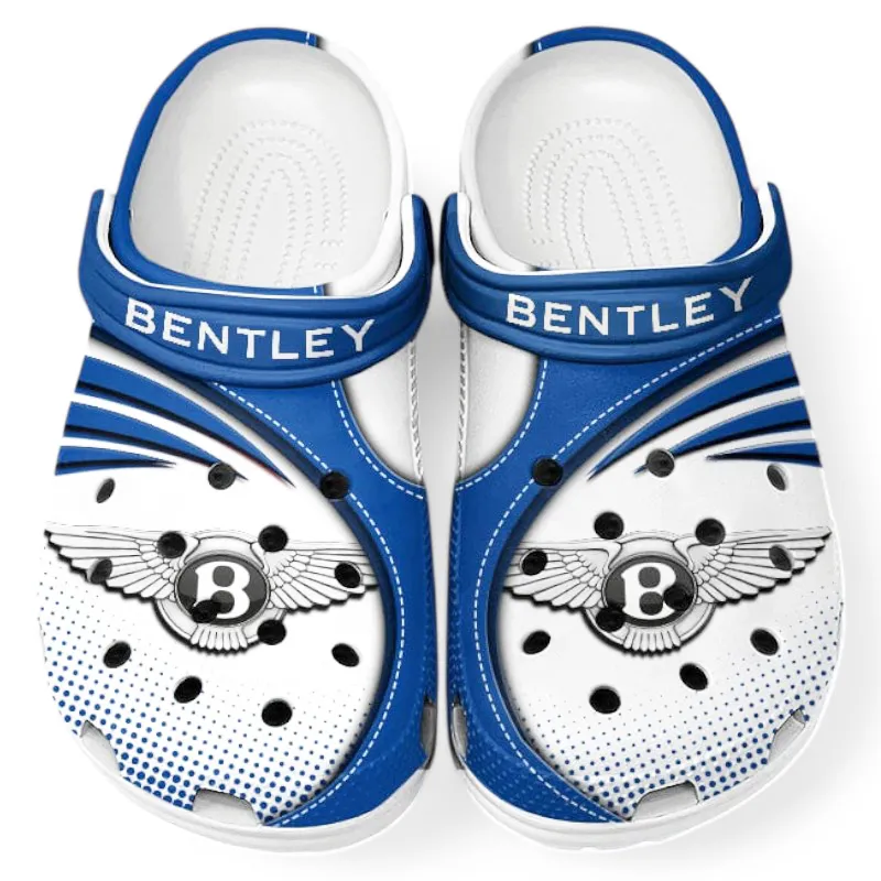 Blue Edition Elite Luxury Ride Inspired All Over Print Clog, Perfect Gift Footwear for Automotive Enthusiasts CAR181