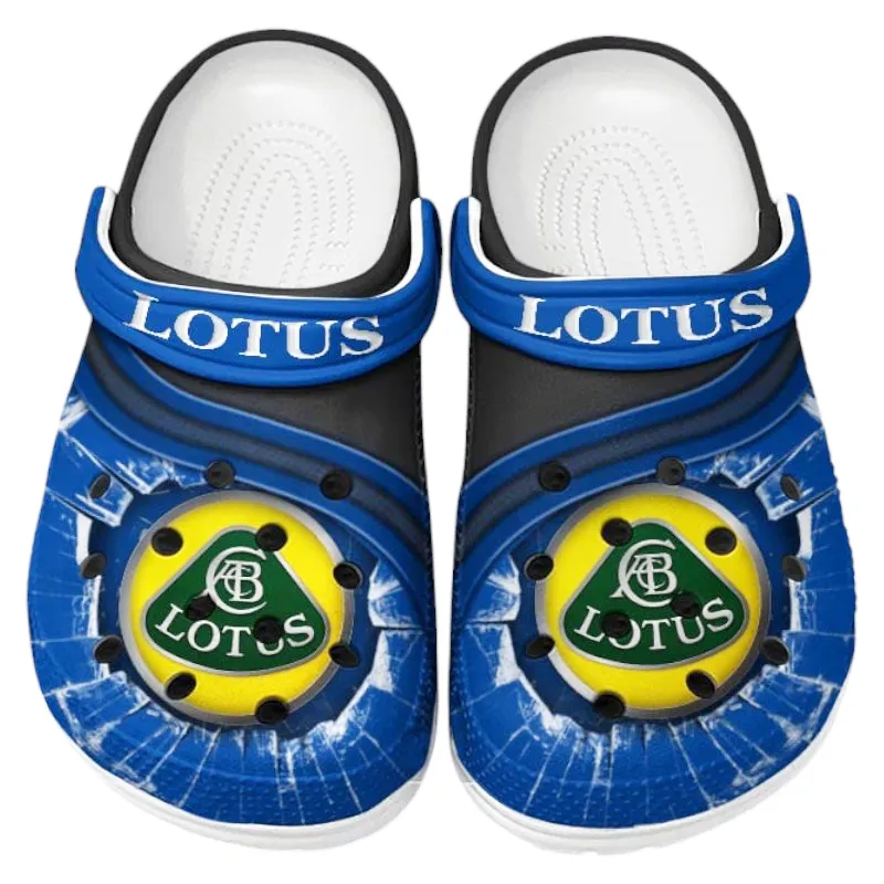 Blue Edition High-Performance Coupe Inspired All Over Print Clog, Perfect Gift Footwear for Automotive Enthusiasts CAR188