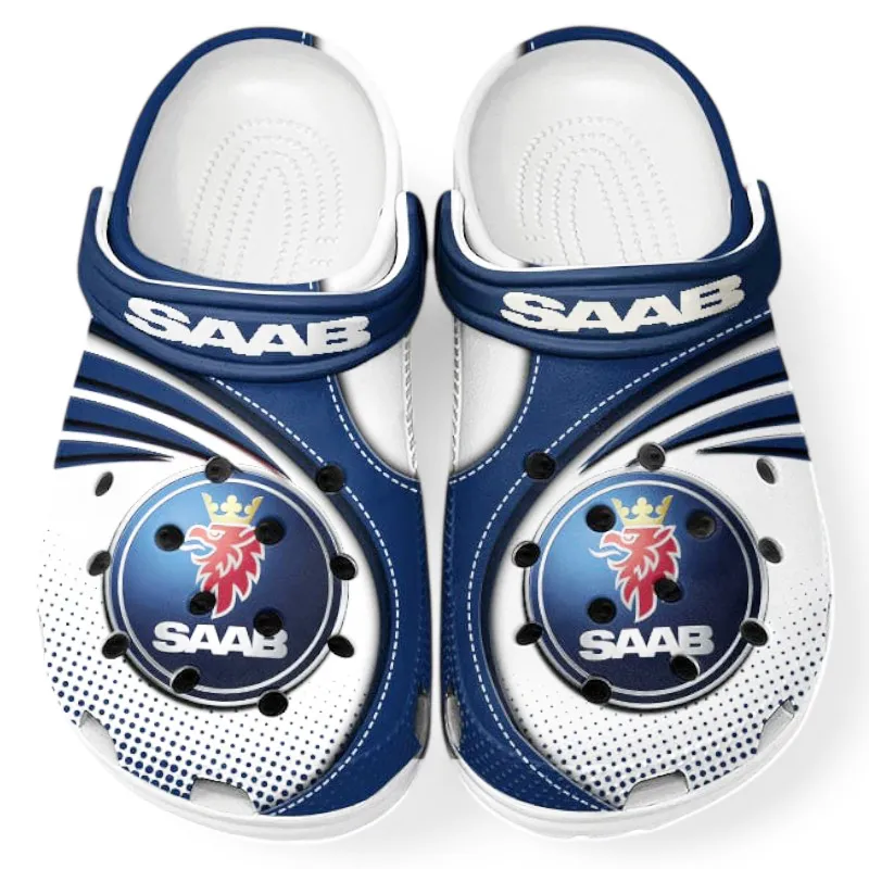Blue Edition Urban Vehicle Inspired All Over Print Clog, Perfect Gift Footwear for Automotive Enthusiasts CAR181