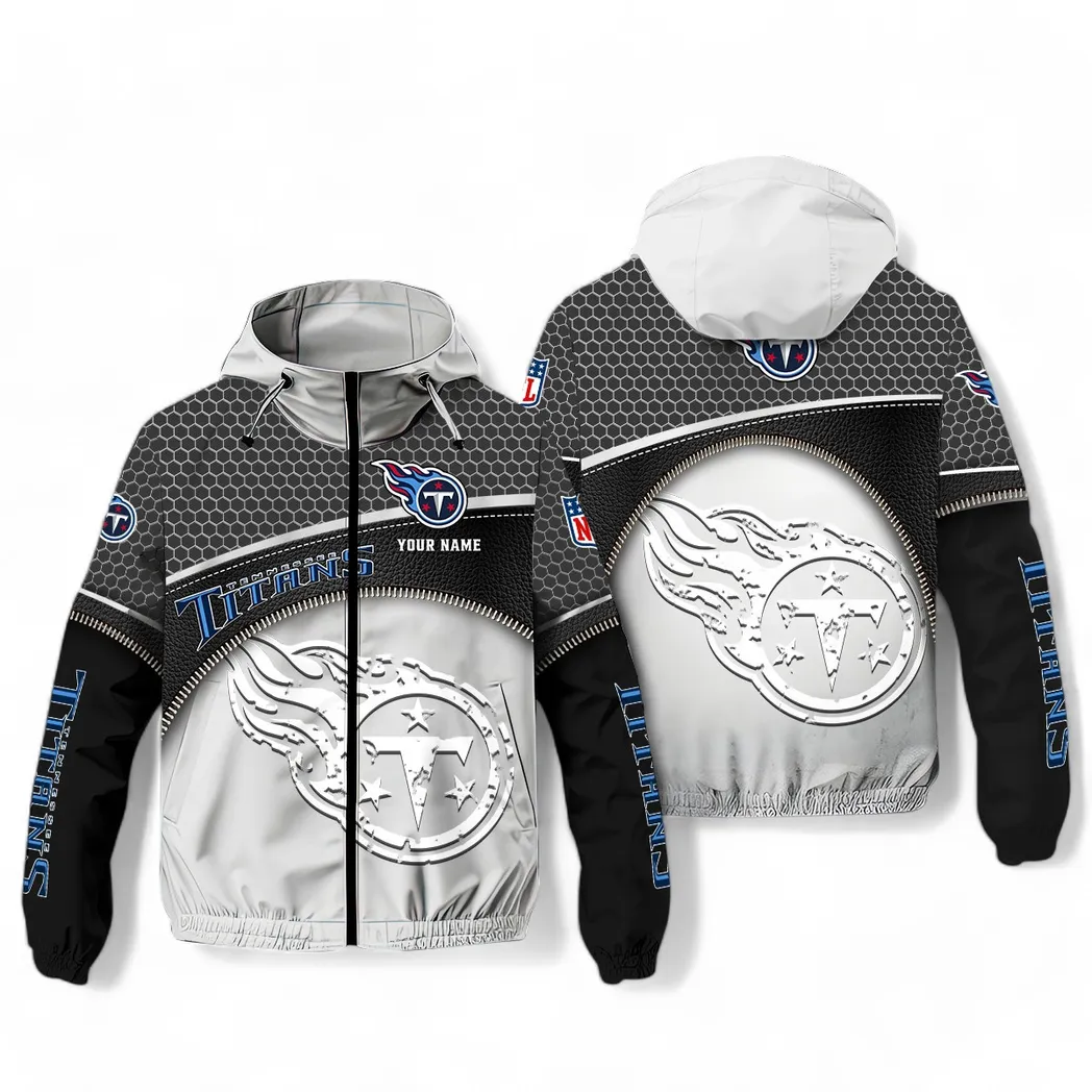 Blue Pride Windbreaker Jacket, Passionate Fan Windbreaker NFL191 - White