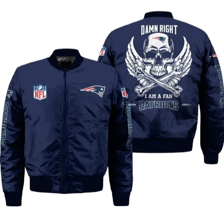 Blue Stars Bomber Jacket, Custom Bomber Jacket Fans NFL136