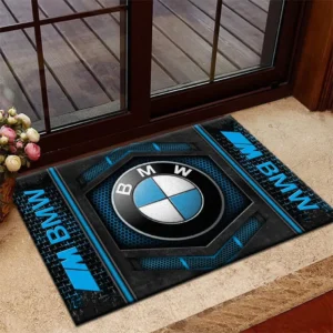 Performance Machine Doormat, Automotive Logo Style Floor Mat CAR135 - Blue