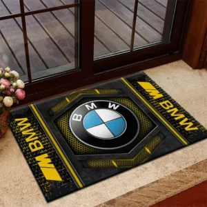 Performance Machine Doormat, Automotive Logo Style Floor Mat CAR135 - Yellow