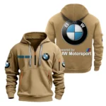 Competition Car Hoodie Half Zipper, All Over Print Hoodie Gift For Competition Car Enthusiasts CAR200 - Khaki