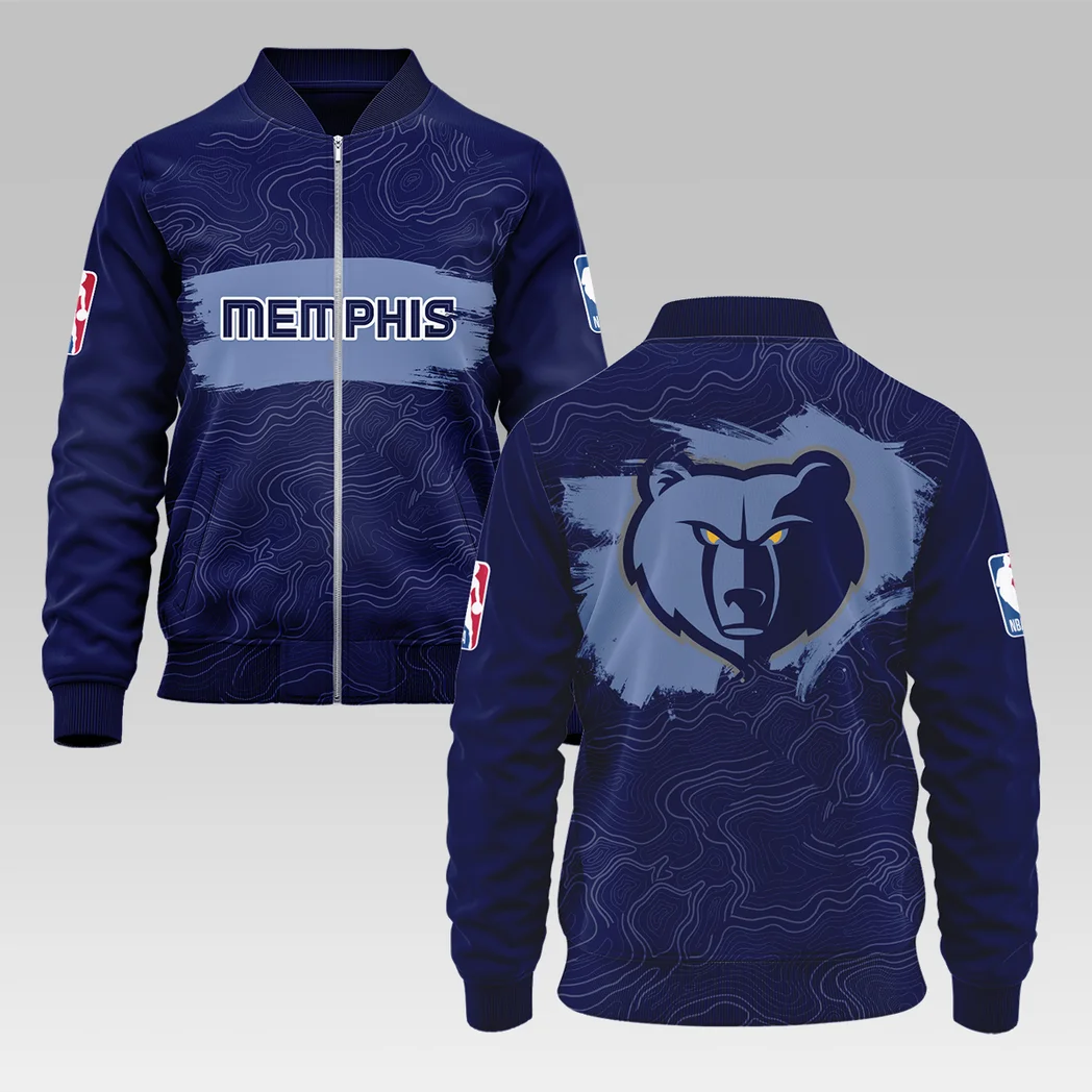 Bold Basketball Nation Bomber Jacket, Custom Bomber Jacket Fans HVN1276