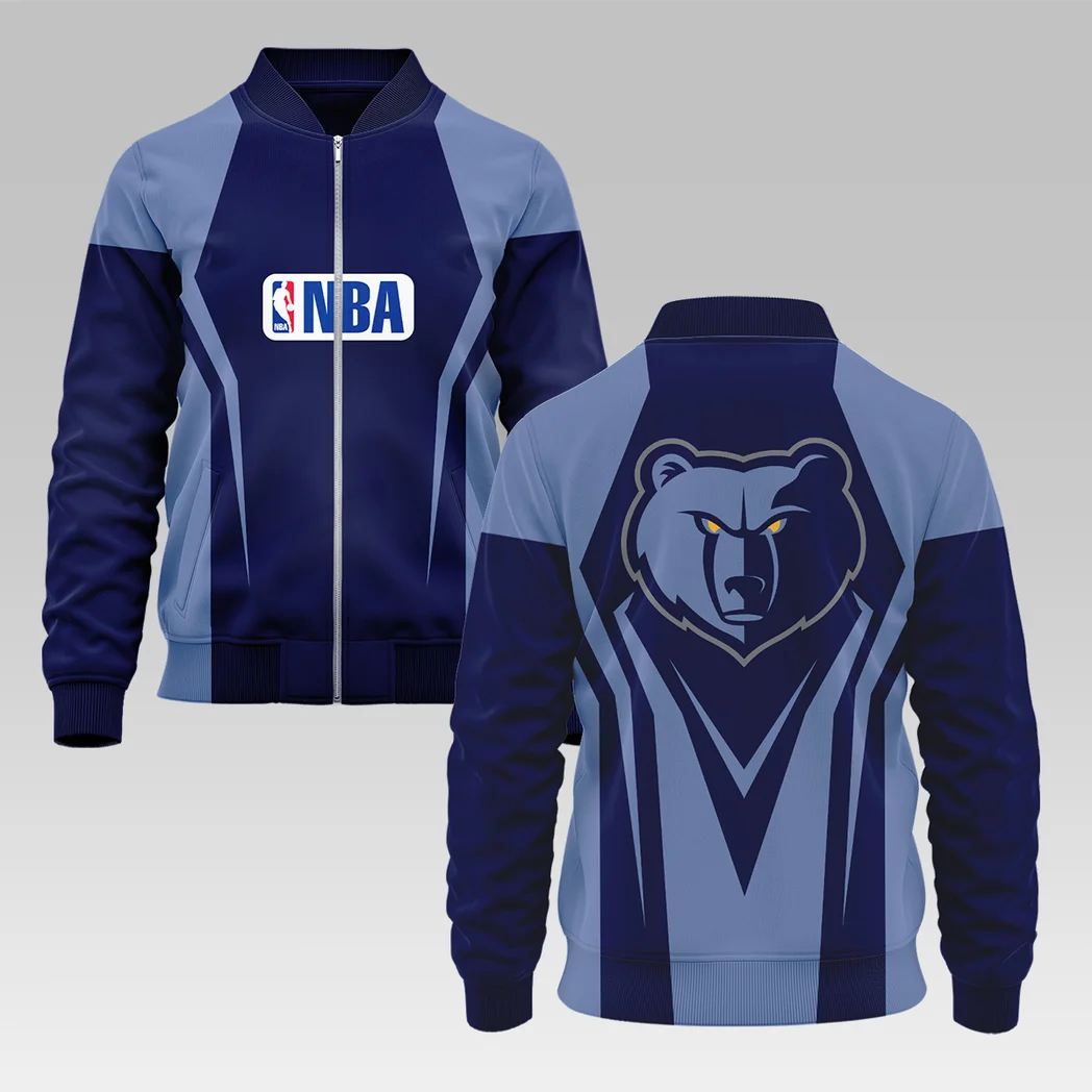 Bold Basketball Nation Bomber Jacket, Custom Sports Bomber Gear HVN1274