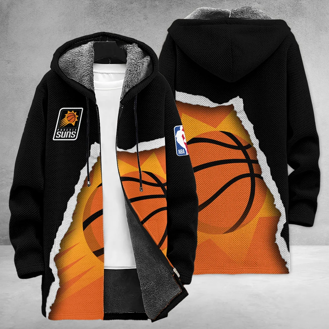Bold Basketball Nation Fleece Windbreaker Jacket, Fan Favorite Jacket HVN1273