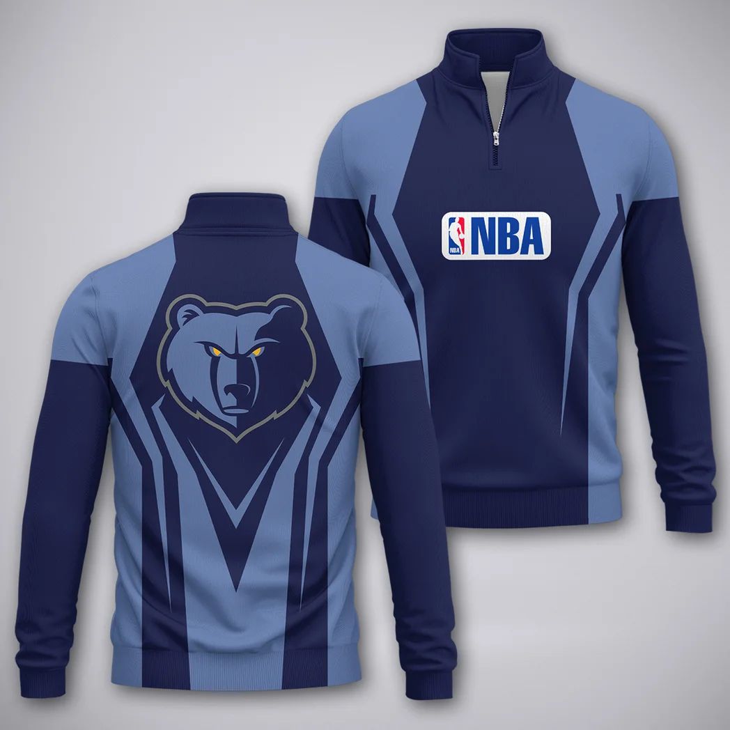 Bold Basketball Nation Quarter-Zip Sweatshirt, Team Pride Quarter-Zip Sweatshirt HVN1274