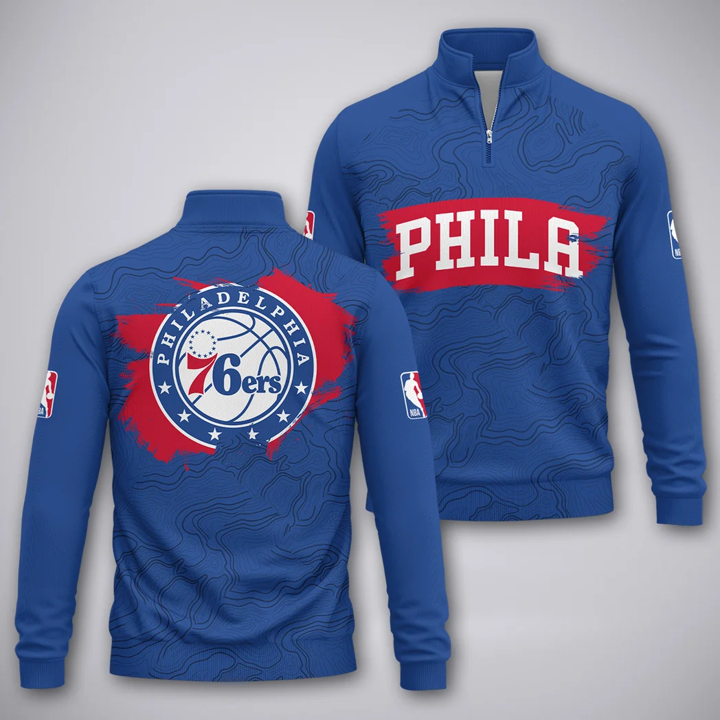 Bold Basketball Spirit Quarter-Zip Sweatshirt, Team Pride Quarter-Zip Sweatshirt HVN1276