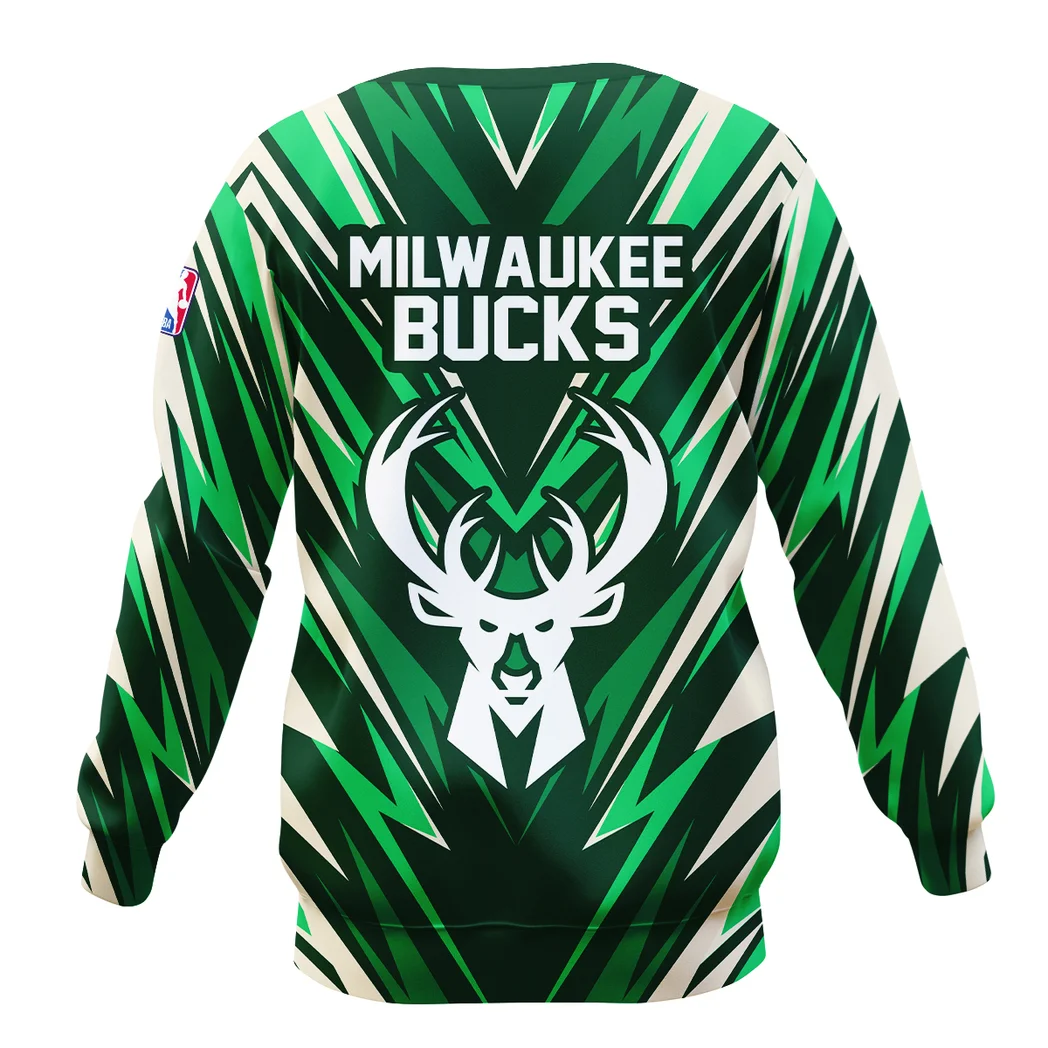 Bold Basketball Spirit Sweatshirt, Support Crew Fan Sweatshirt HVN1063MB - Image 3