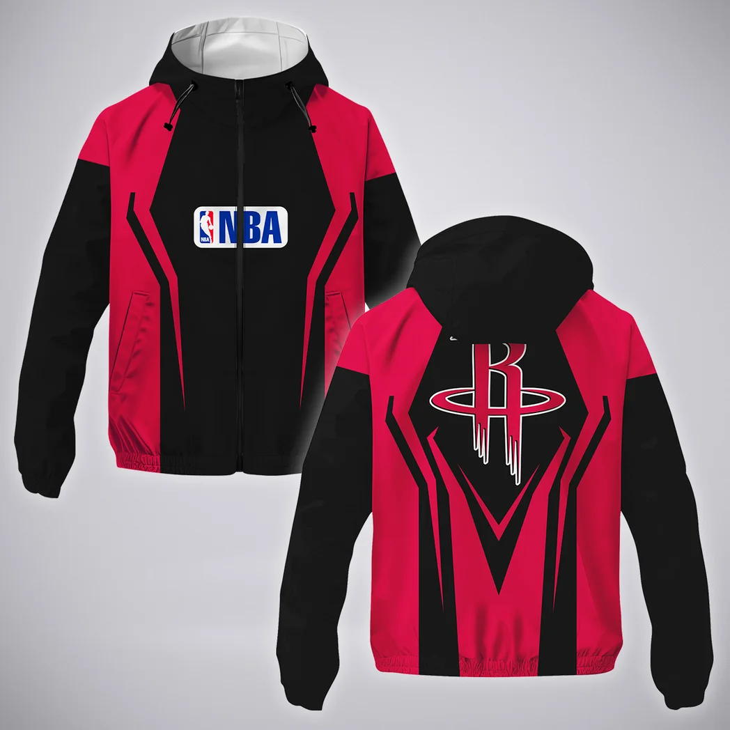 Bold Court Energy Windbreaker Jacket, Game Day Waterproof Jacket HVN1274