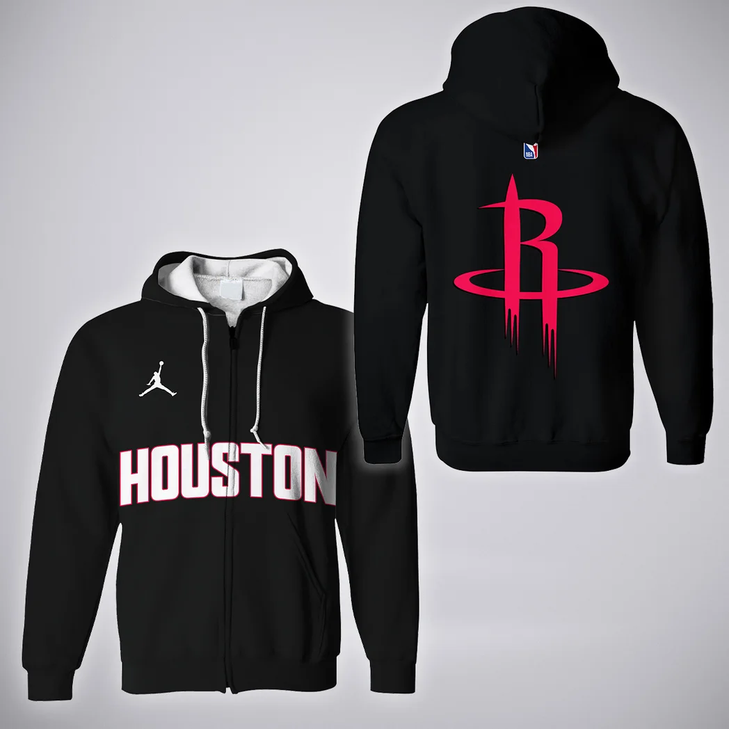 Bold Court Energy Zipper Hoodie, True Supporter Full-Zip Hoodie HVN1277