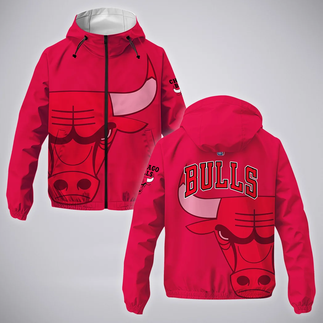 Bold Hoop Culture Windbreaker Jacket, Game Day Waterproof Jacket HVN1278