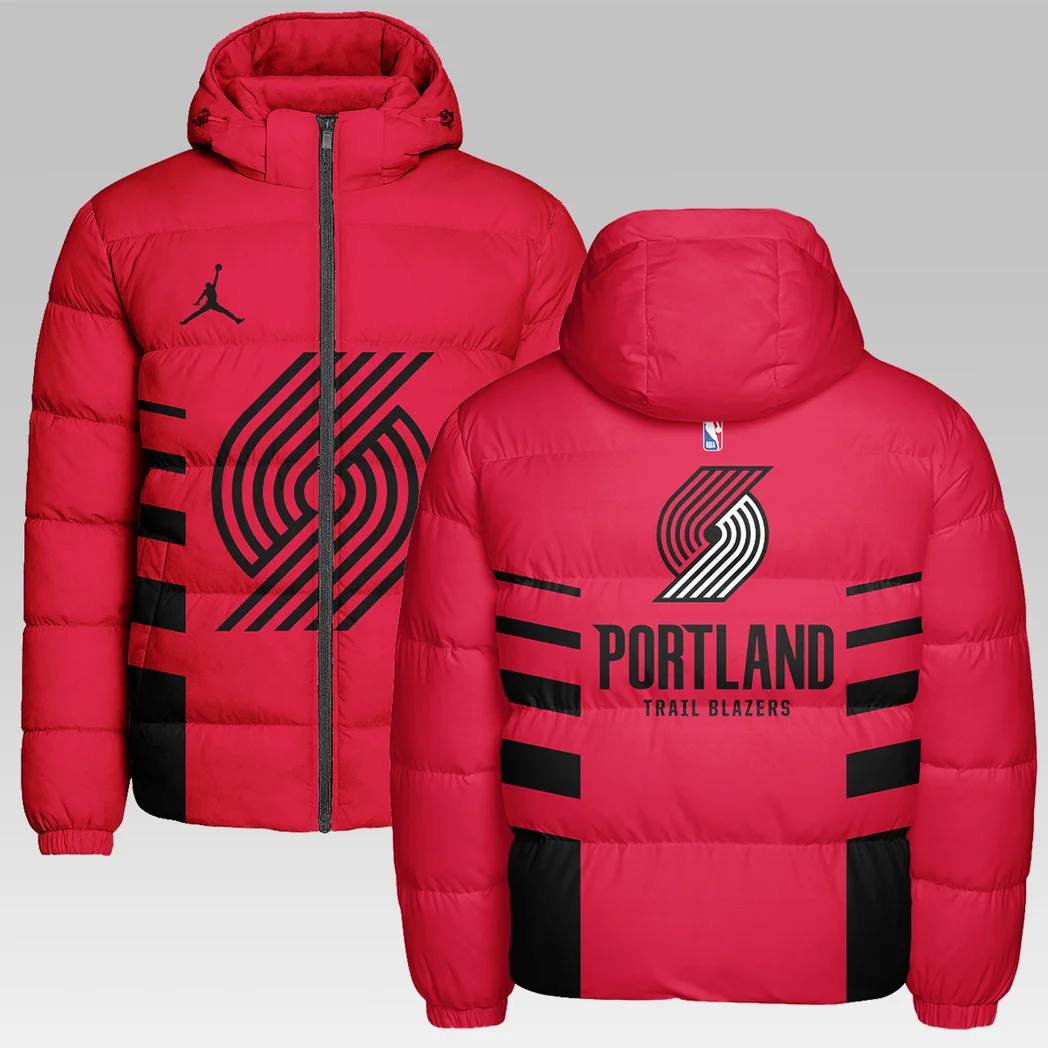 Bold Hoop Energy Hooded Cotton Jacket, Bold Game Day Jacket HVN1277