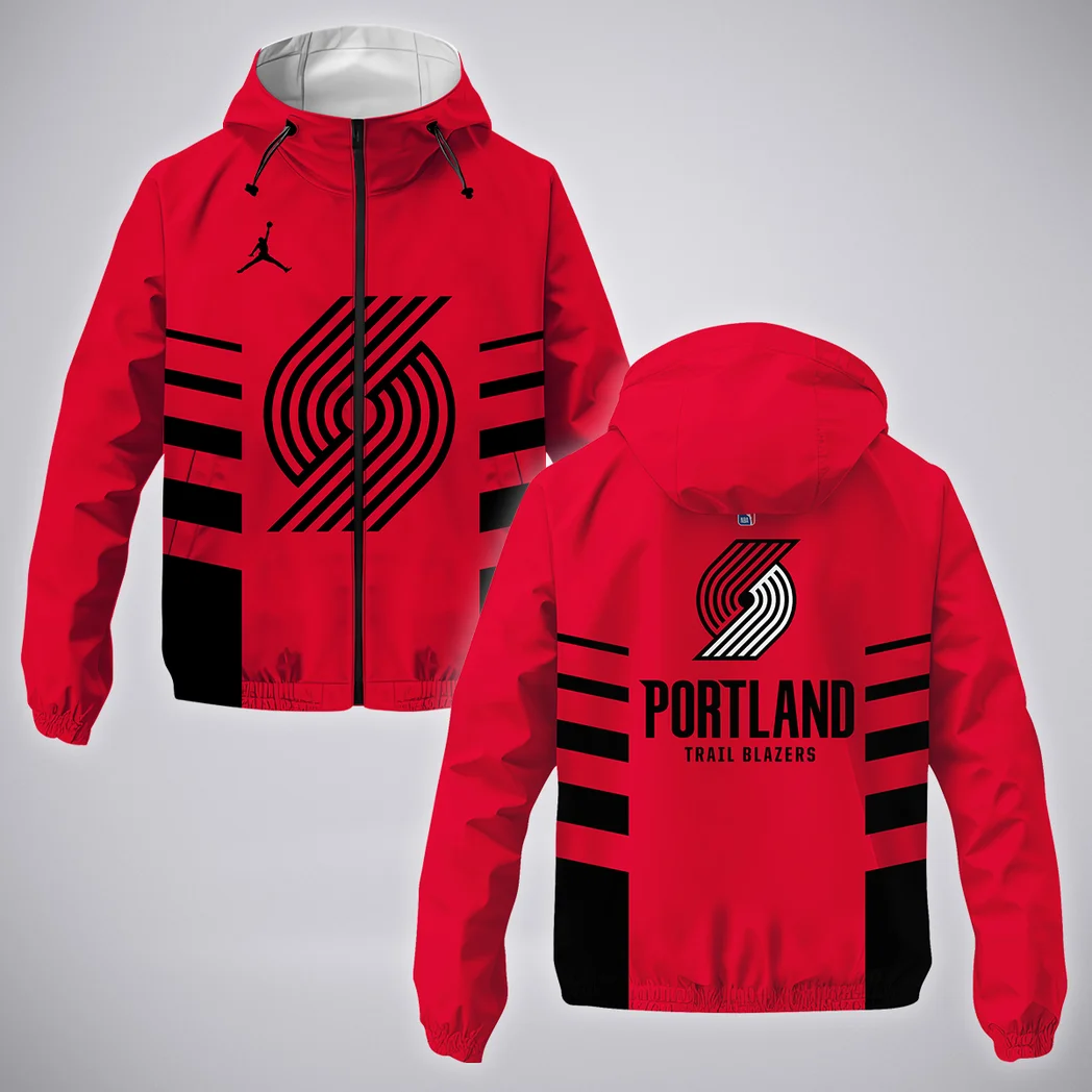 Bold Hoop Energy Windbreaker Jacket, Game Day Waterproof Jacket HVN1277