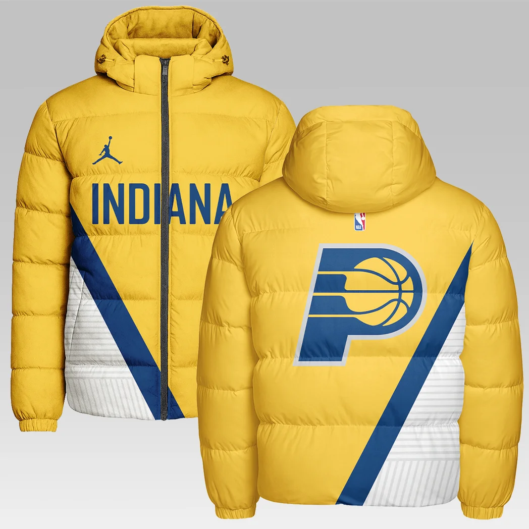 Bold Supporter Nation Hooded Cotton Jacket, Bold Spirit Supporter Coat HVN1277