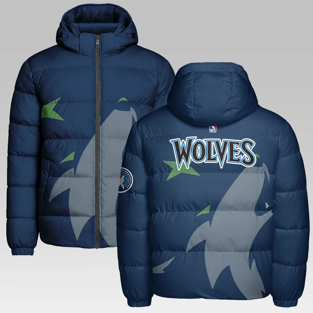 Bold Supporter Nation Hooded Cotton Jacket, Bold Spirit Supporter Coat HVN1278